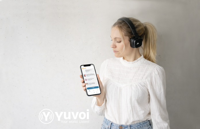 Yuvoi die App für Audio-Shorts